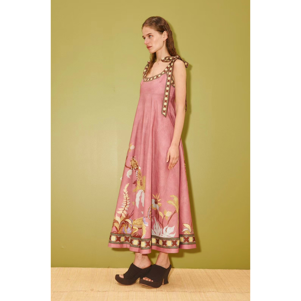 Alemais Zuri Ballet Sundress in Pink - Picture 3 of 9